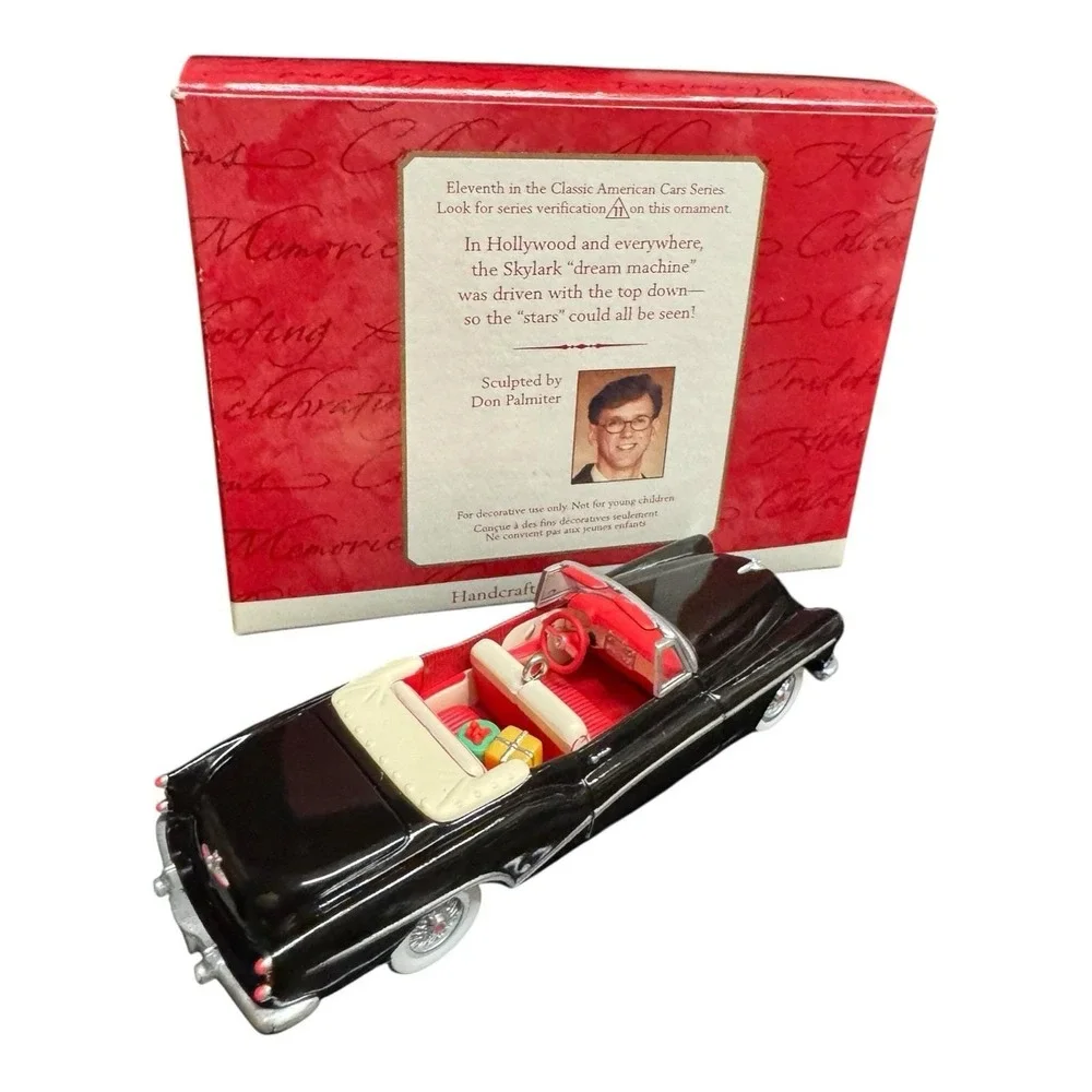 Hallmark Keepsake Ornament 1953‎ Buick Roadmaster Skylark American Cars 2001